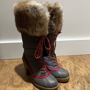 Rudsak - Real fur and leather winter boots
